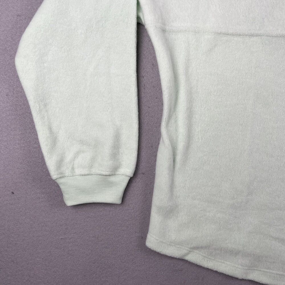 Soft Serve Sweater Size XL‎ Mint Green Cloud Cotton 1/2 Zip Pullover - Picture 2 of 12